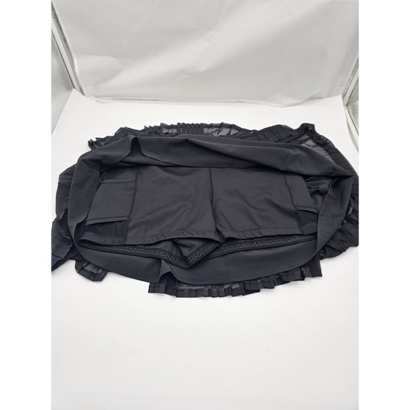 NEW CALIA Women's Pleated Skort in Black Size XXLarge Pickleball Golf Pockets - Picture 4 of 9